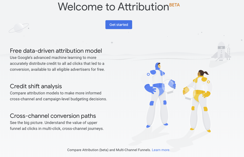 Le projet d'Attribution de Google Analytics